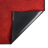 VIDAXL POORMAT 80x120 cm Rot
