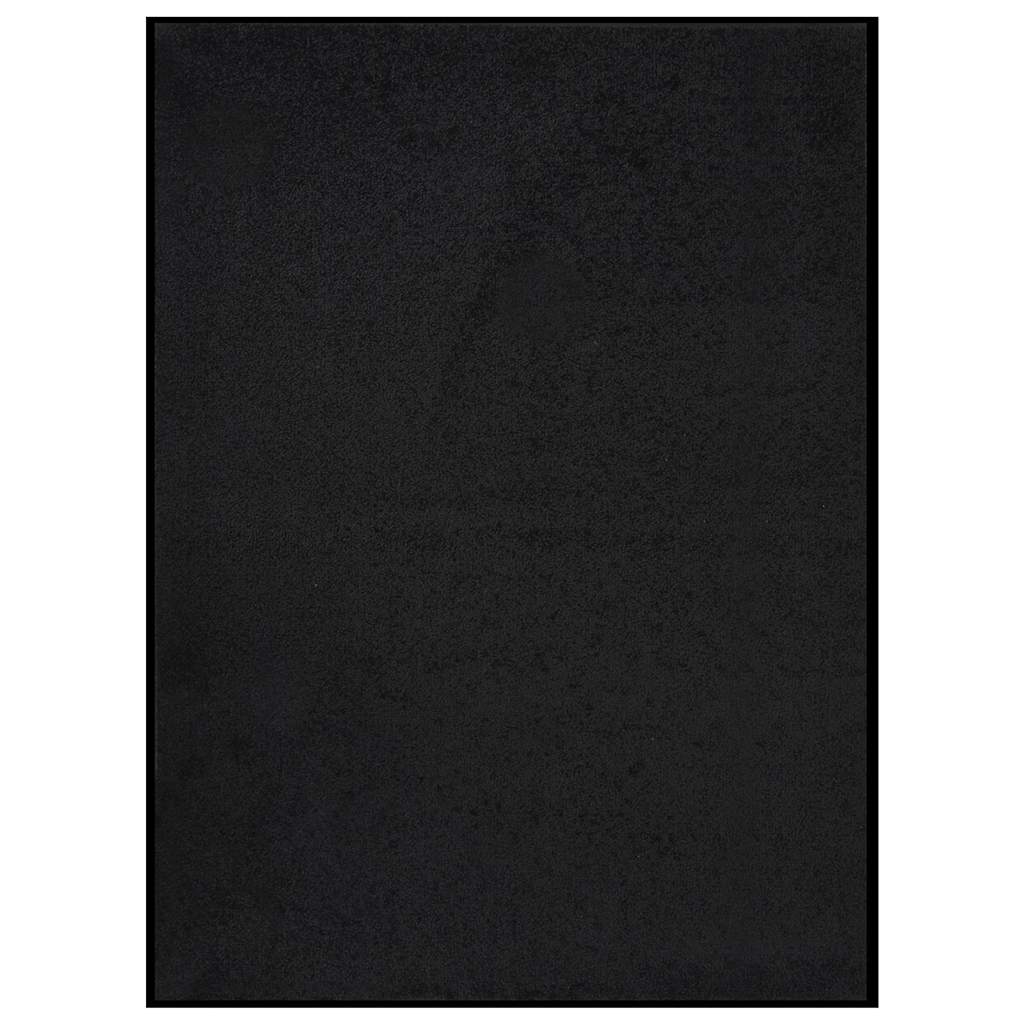 VIDAXL -Türmatte 60x80 cm schwarz