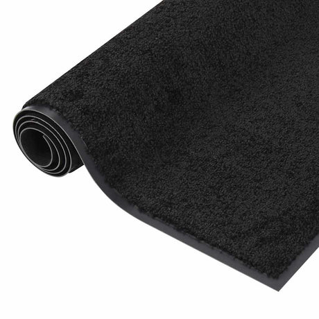 VIDAXL -Türmatte 60x80 cm schwarz