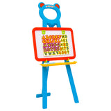 Vidaxl Kinderfaser mit Tafel und Whiteboard 2-in-1