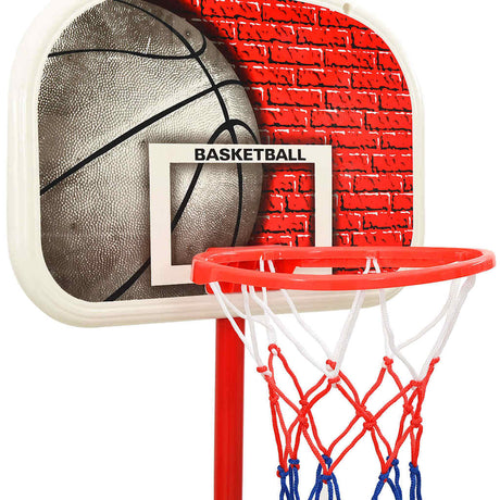 VIDAXL-Basketball-Set tragbare einstellbare 138,5-166 cm