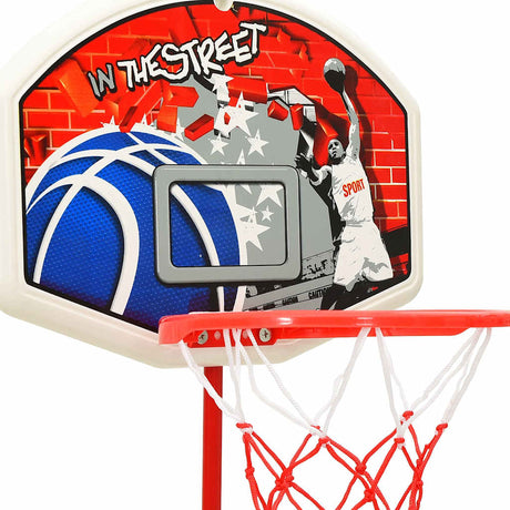 Vidaxl Kinderbasketball -Set einstellbar 120 cm