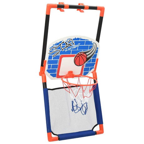 Vidaxl Kinderbasketball -Set Multifunktionaler Boden und Wand