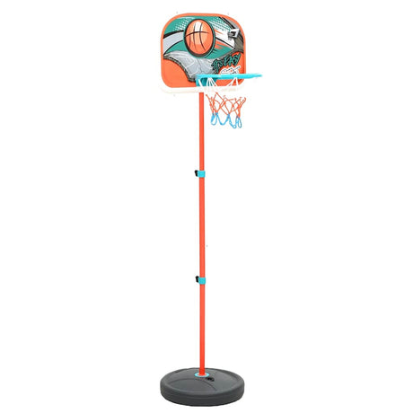 Vidaxl Basketball-Set tragbar, verstellbar von 133–160 cm