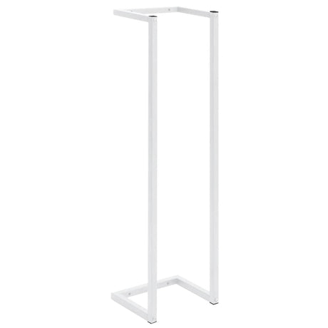 Vidaxl -Handtuchregal 25x20x95 cm Stahlweiß