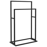 VIDAXL -Handtuchregal 48x24x78,5 cm Eisenschwarz abgelöst