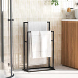 VIDAXL -Handtuchregal 48x24x78,5 cm Eisenschwarz abgelöst