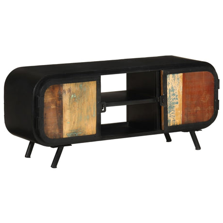 Vidaxl tv-meubel 110x30x45 cm massief gerecycled hout
