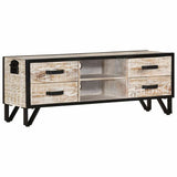 Vidaxl tv-meubel 110x30x41 cm massief acaciahout