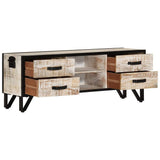 Vidaxl tv-meubel 110x30x41 cm massief acaciahout