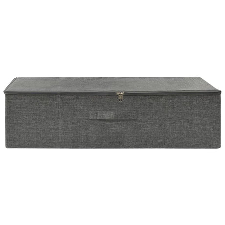 VIDAXL -Speicherbox 70x40x18 cm Stoffanthrazit -gelöscht