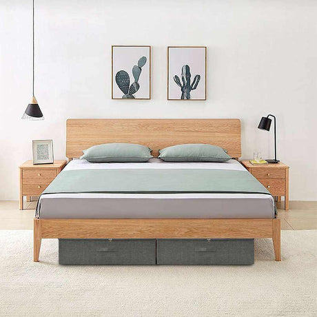 VIDAXL -Speicherboxen 2 ST 70x40x18 cm Stoffanthrazit -Verschärfen