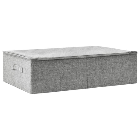 VIDAXL -Speicherbox 70x40x18 cm Stoff grau