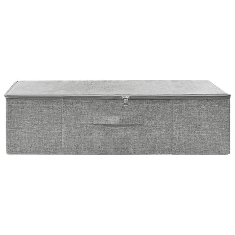 VIDAXL -Speicherbox 70x40x18 cm Stoff grau
