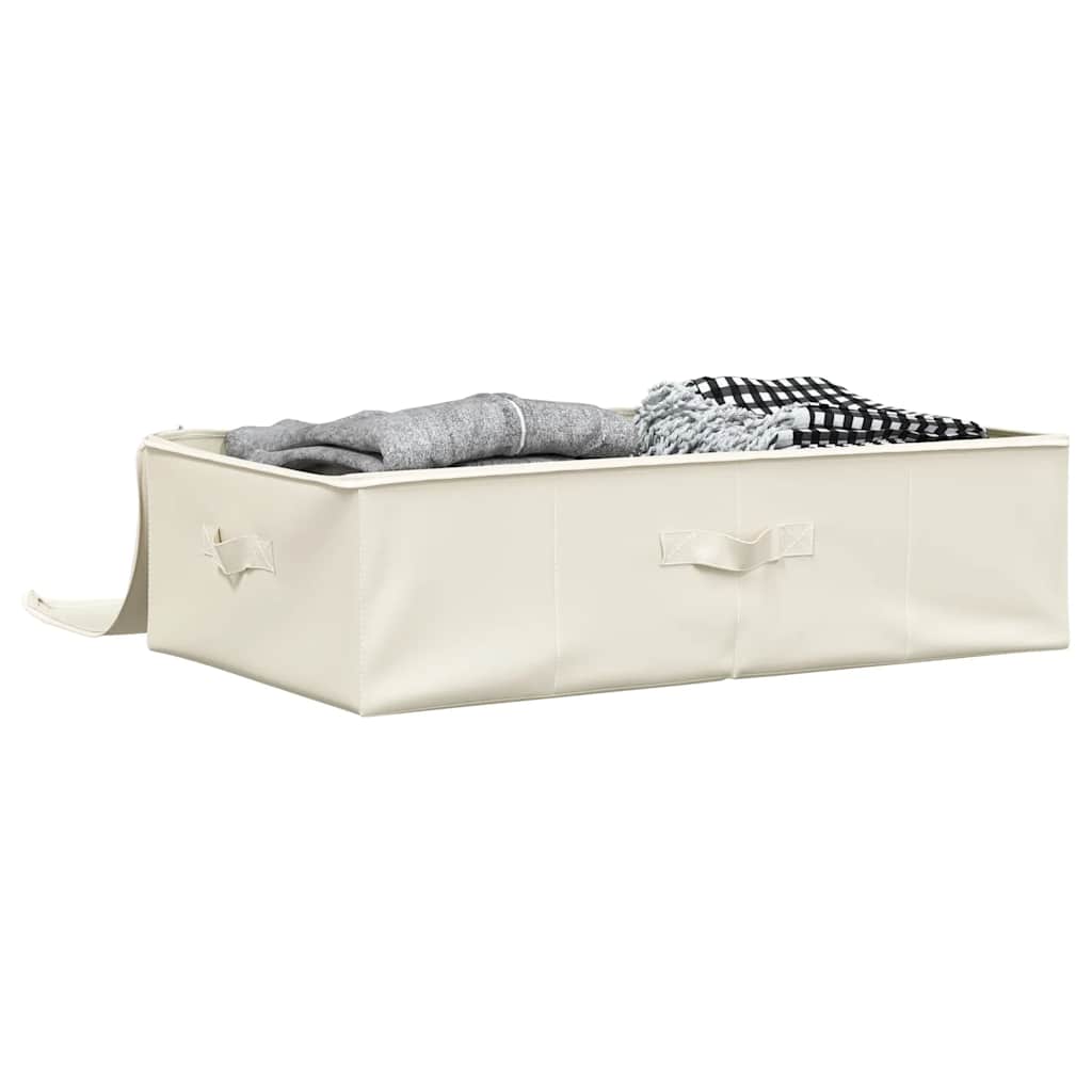 VIDAXL -Speicherbox 70x40x18 cm Stoffcreme -Colored