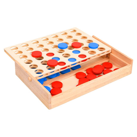 VidaXL 4 in einer Reihe 24x15x4 cm Massivholz