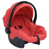 VIDAXL Baby Autositz 42x65x57 cm rot