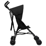 Vidaxl Kinderbuggy Staal Anthrazit -gelenkt und schwarz