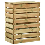 Vidaxl Gartenkompostbehälter 4 ST 80x50x100 cm imprägniertes Kiefernholz