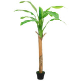Vidaxl künstlicher Baum mit Topf Banane 180 cm Grün