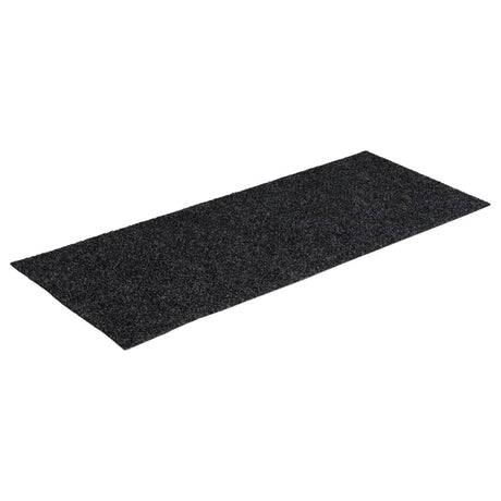Vidaxl -Treppenmatten selbstadhäsiv 15 Teile 60x25 cm grau rechteckig