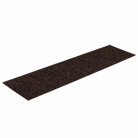 Vidaxl Treppenmatten selbstadhäsiv 15 Teile 76x20 cm dunkelbraun Rechteck