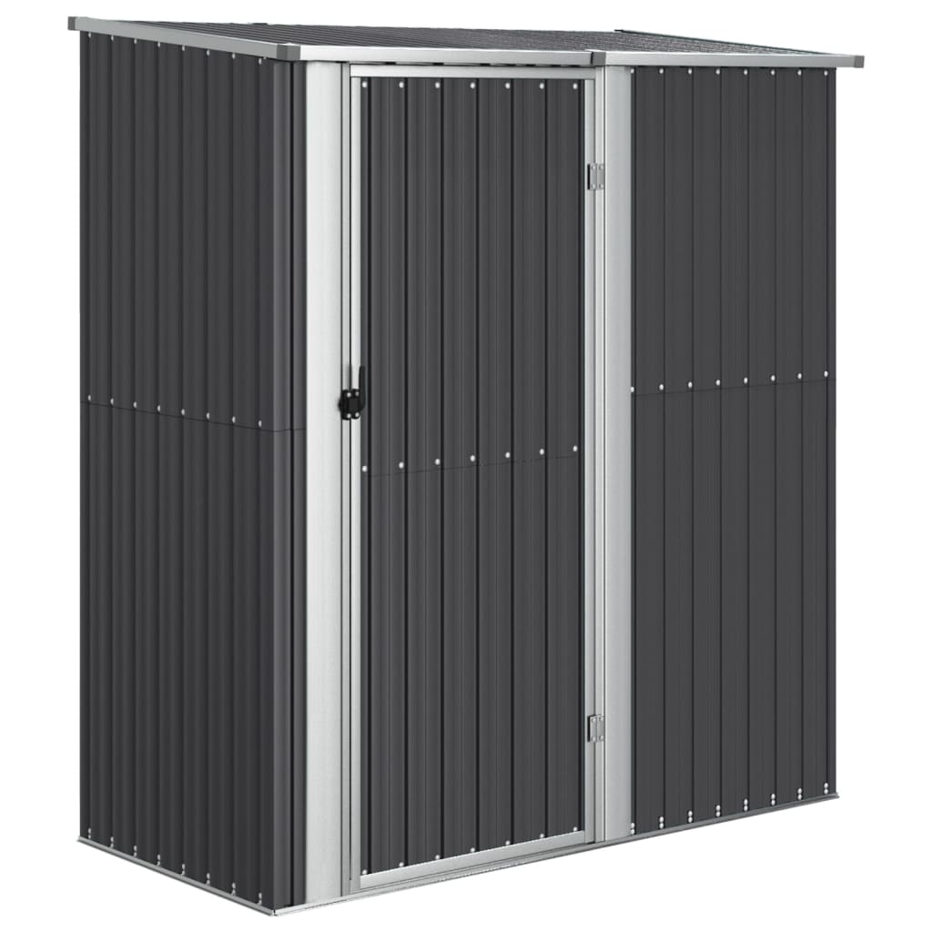 VidaXL Gartenhaus 180,5 x 97 x 209,5 cm, verzinkter Stahl, Anthrazit