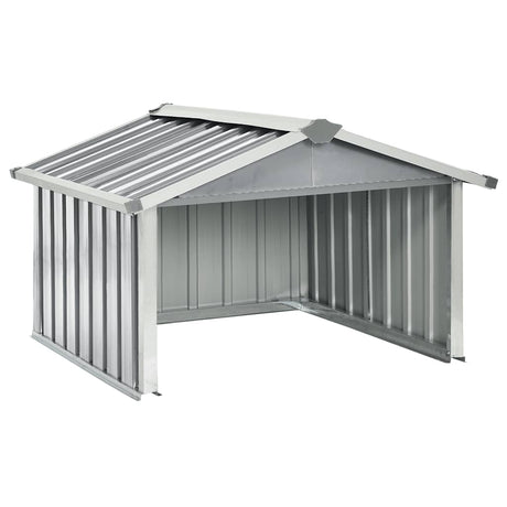 VIDAXL -Abdeckung für Roboter -Rasenmäher 92x97x63 cm Stahlgrau