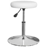 Vidaxl eetkamerstoelen 2 st kunstleer wit