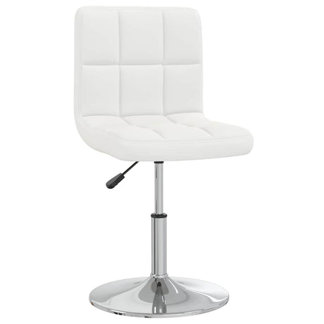Vidaxl eetkamerstoelen 2 st kunstleer wit