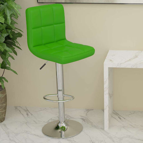 Vidaxl barkruk kunstleer groen