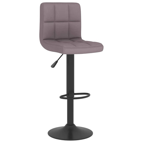 Vidaxl barkrukken 2 st stof taupe