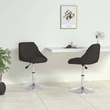 Vidaxl eetkamerstoelen 2 st kunstleer zwart