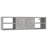 Vidaxl wandschap 102x30x29 cm bewerkt hout betongrijs