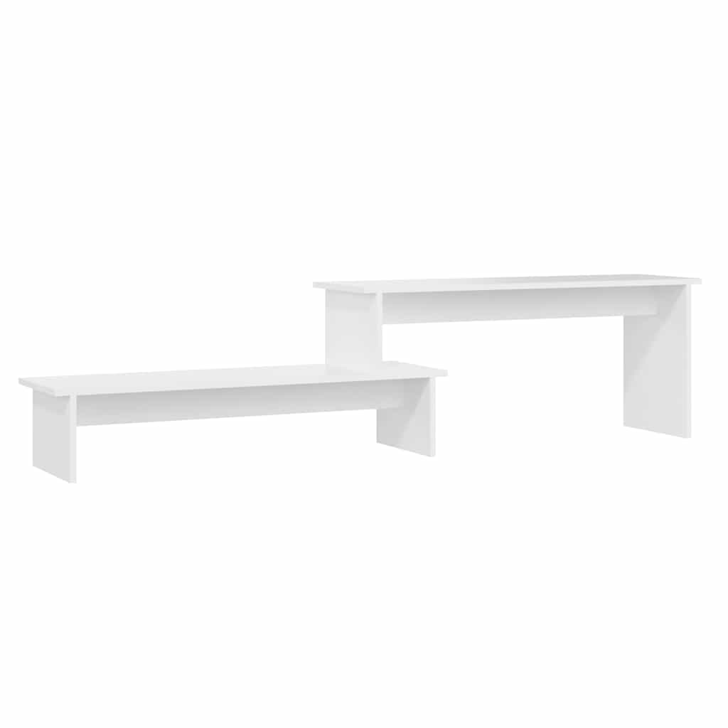 Vidaxl tv-meubel 180x30x43 cm bewerkt hout wit