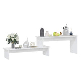 Vidaxl tv-meubel 180x30x43 cm bewerkt hout wit