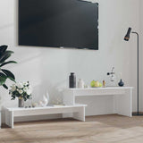 Vidaxl tv-meubel 180x30x43 cm bewerkt hout wit