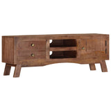 Vidaxl tv-meubel 110x30x40 cm ruw mangohout