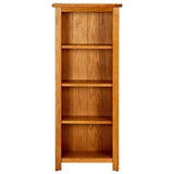 Vidaxl boekenkast met 4 schappen 45x22x110 cm massief eikenhout