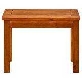 Vidaxl tuintafel 50x35x36 cm massief acaciahout