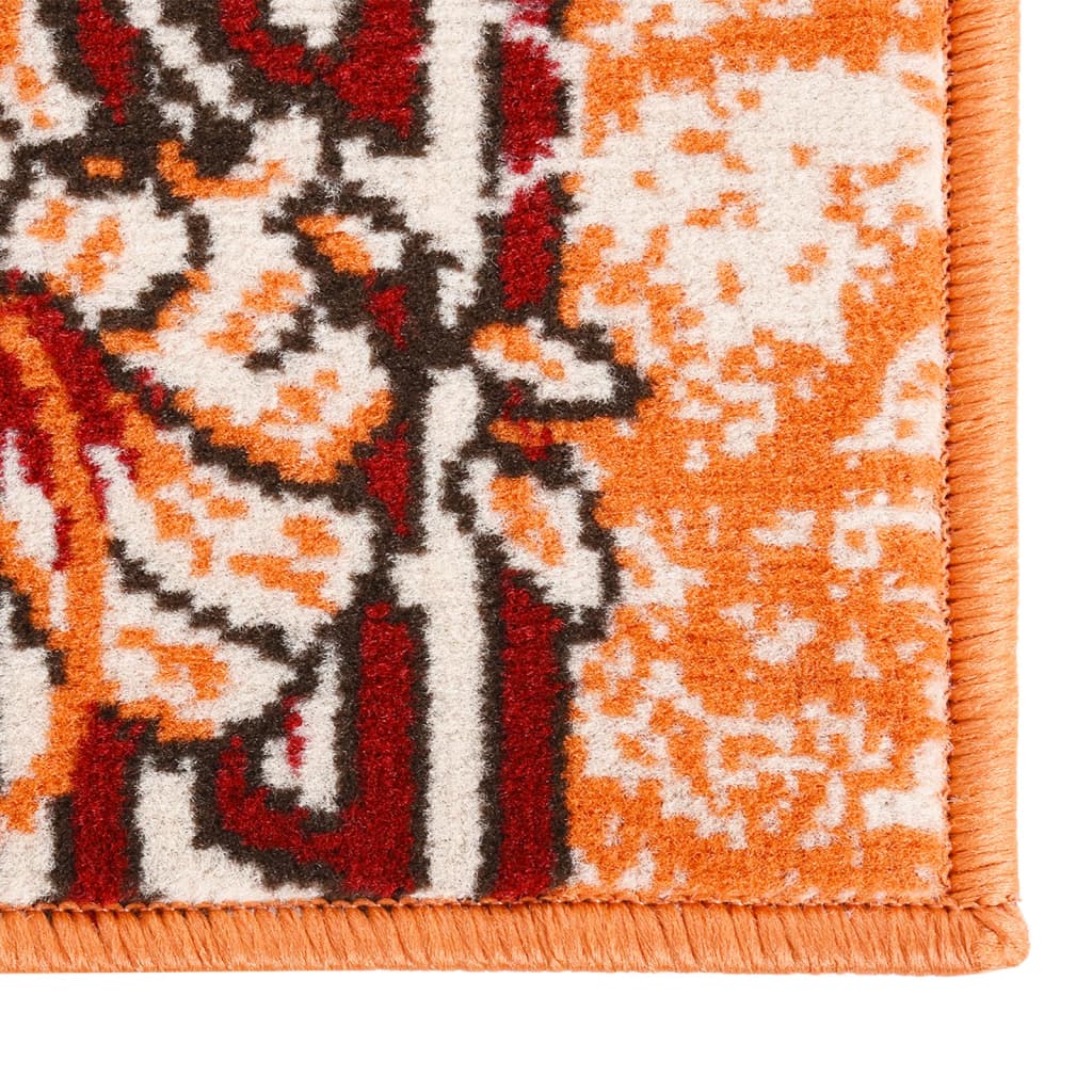 Vidaxl Teppich Runner 100x450 cm BCF Terracotta -Colored