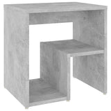 Vidaxl nachtkastjes 2 st 40x30x40 cm bewerkt hout betongrijs