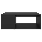 Vidaxl salontafel 90x67x33 cm bewerkt hout zwart