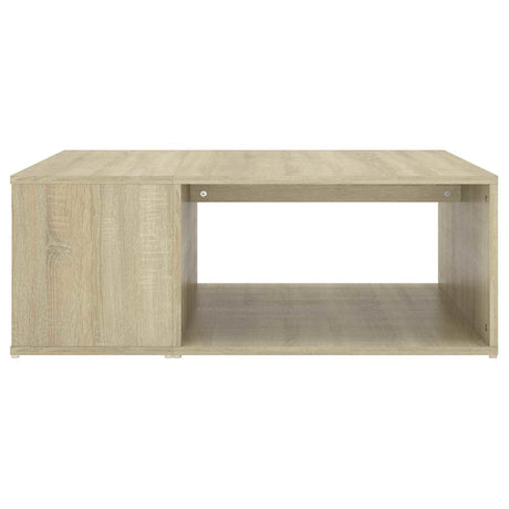 Vidaxl salontafel 90x67x33 cm bewerkt hout sonoma eikenkleurig