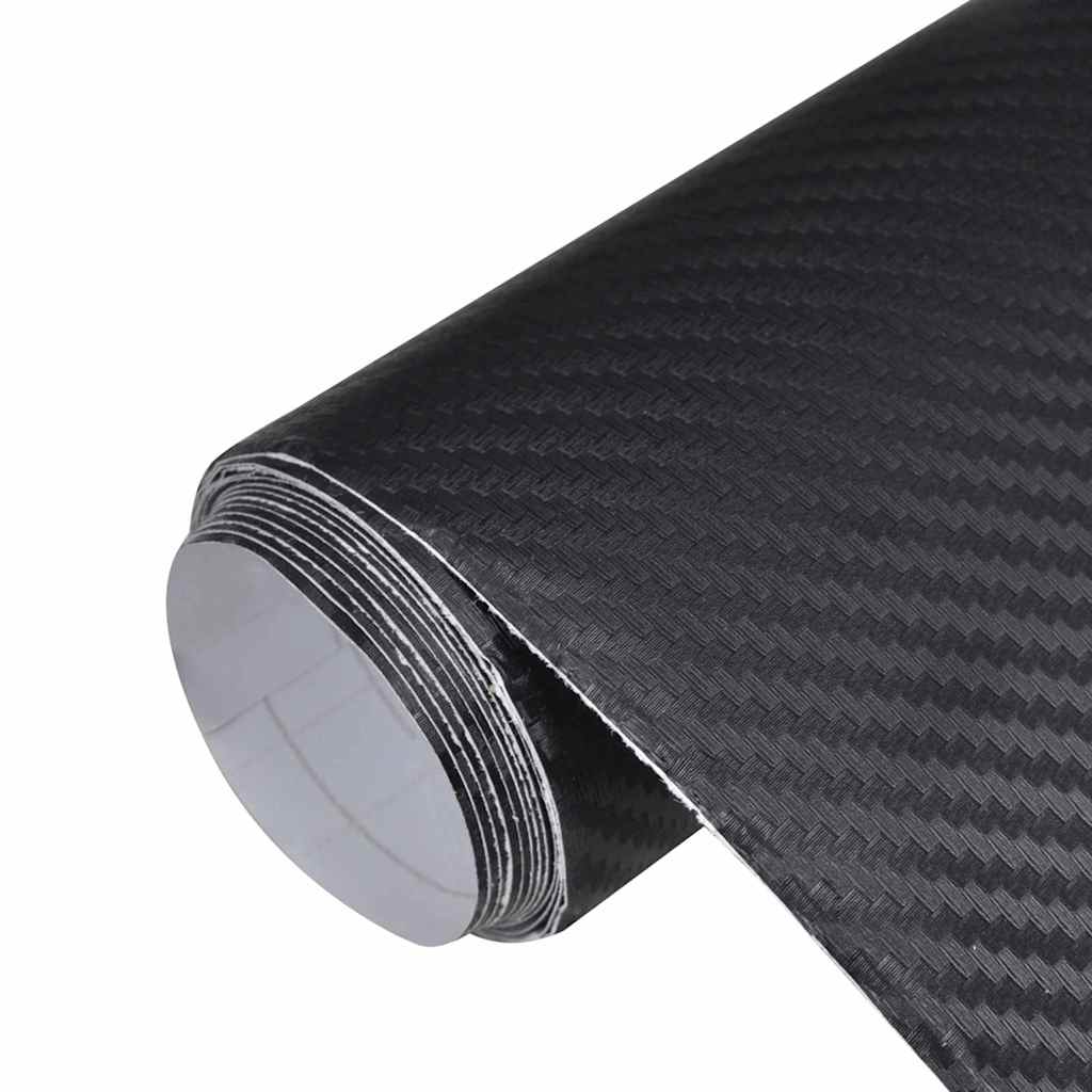 Vidaxx Autofolie 3D 100x150 cm schwarz