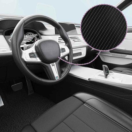 Vidaxx 2 Stück Autofolie 4d 100x150 cm schwarz