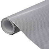 Vidaxx Autofolie 4d 100x150 cm silberfarben