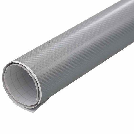 Vidaxx Autofolie 4d 100x150 cm silberfarben
