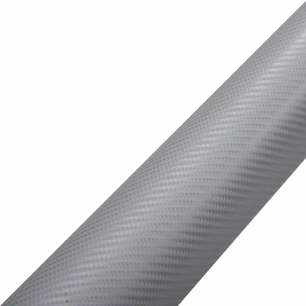 Vidaxl 2 st autofolie 4d 100x150 cm zilverkleurig