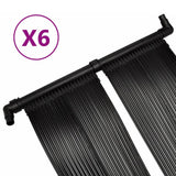 VIDAXL Solar Heizungstafeln für Swimmingpool 6 ST 80x620 cm